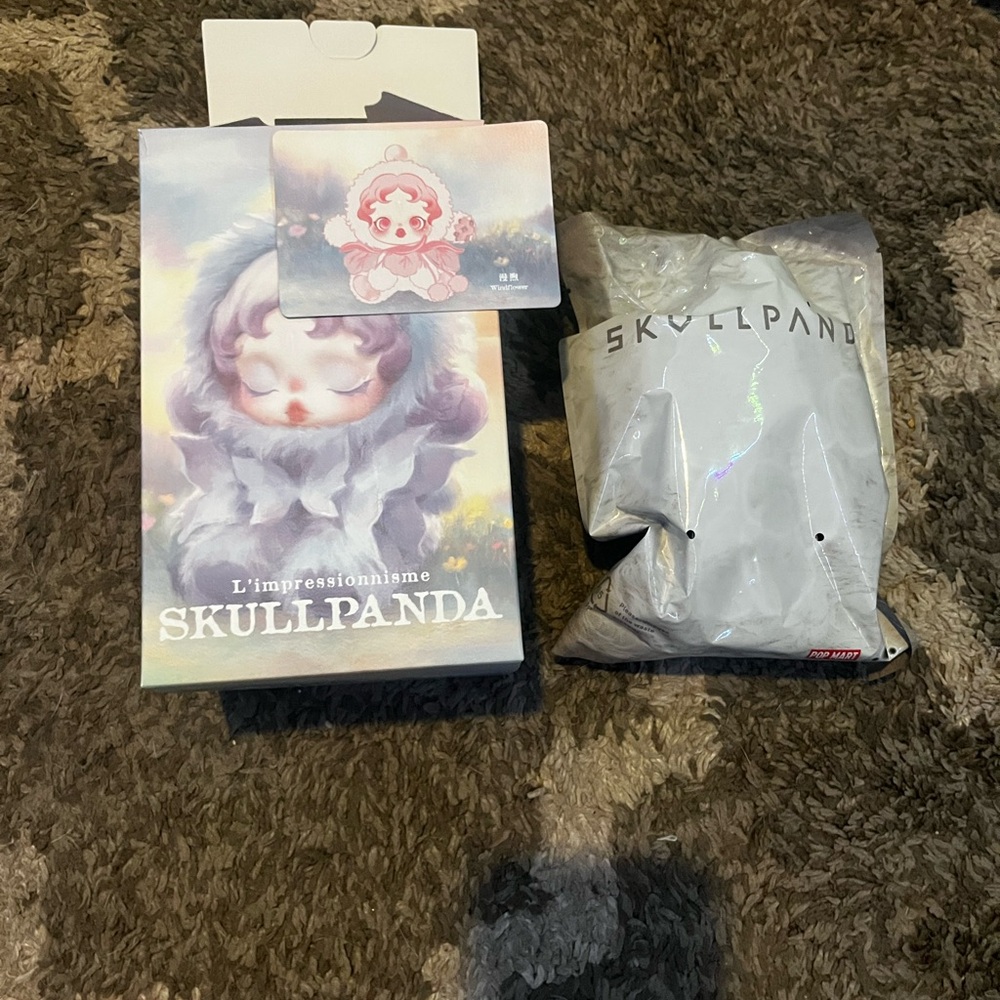 Skullpanda L'impressionnisme Collectible Figure